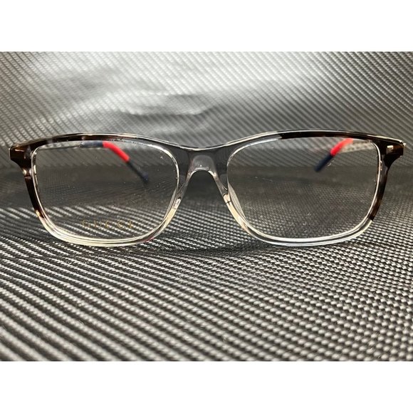 Gucci Rectangle Men 55mm Eyeglasses! NEW - Picture 4 of 4